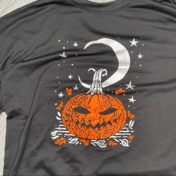 Pumpkin jack o lantern Halloween sweatshirt sweater fall costume - Picture 2 of 3